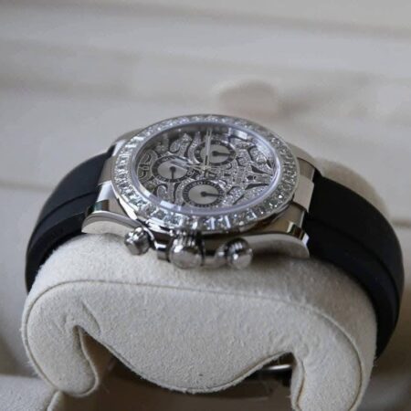 Rolex Cosmograph Daytona – Diamond Bezel & Dial, Oysterflex Strap