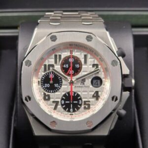 Audemars Piguet Royal Oak Offshore Chronograph – Stainless Steel, Méga Tapisserie Dial