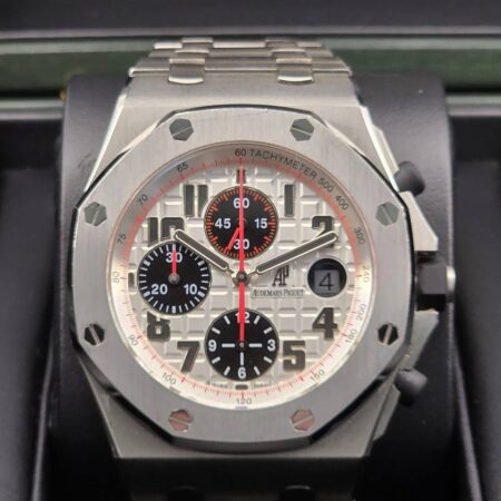 Audemars Piguet Royal Oak Offshore Chronograph – Stainless Steel, Méga Tapisserie Dial
