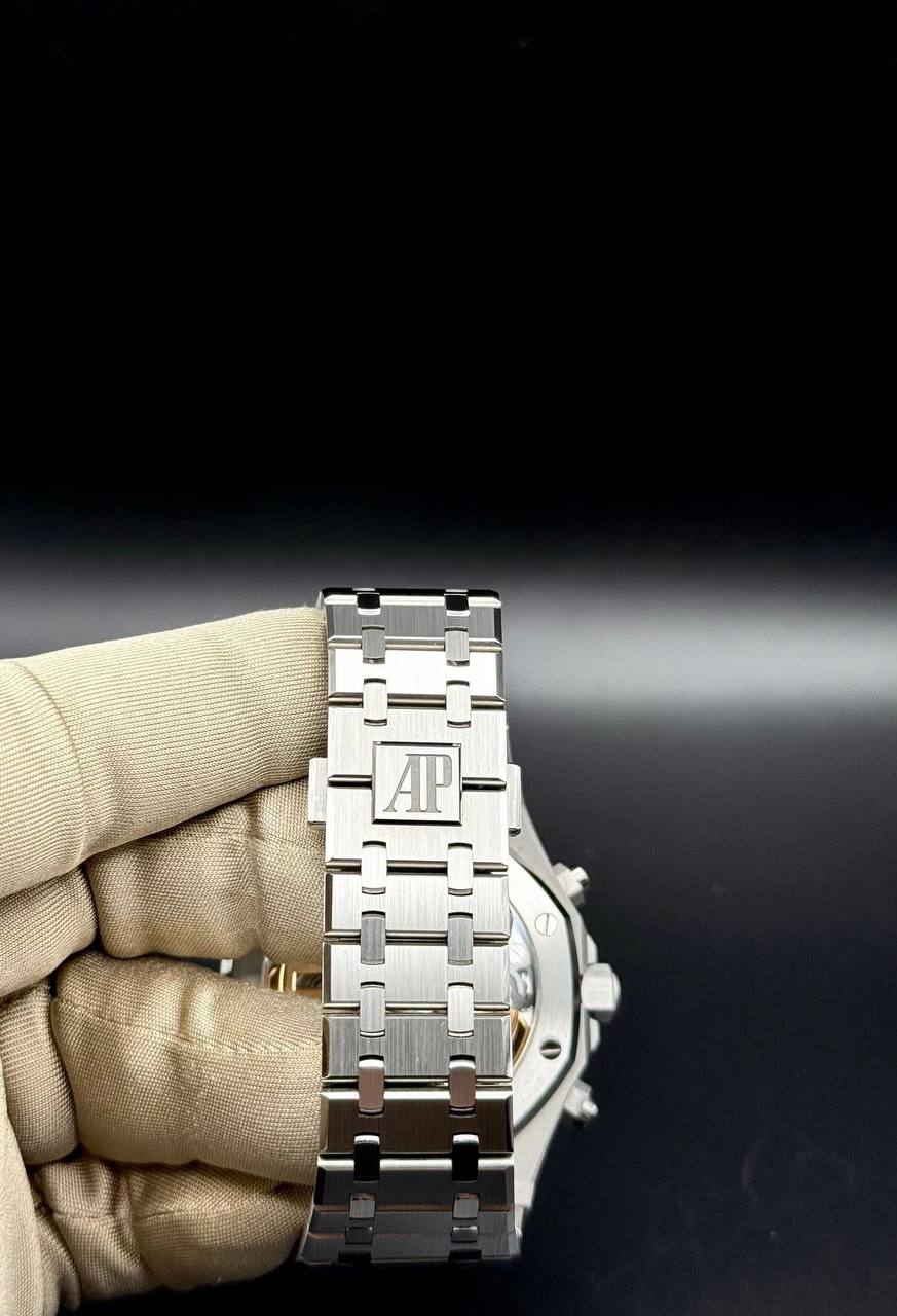 Audemars Piguet Royal Oak Chronograph – Blue Dial, Stainless Steel, Box & Papers - Image 6