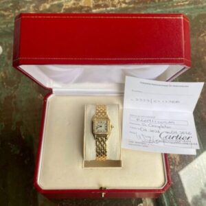 Cartier Panthère de Cartier – Yellow Gold, Diamond Bezel, Roman Dial