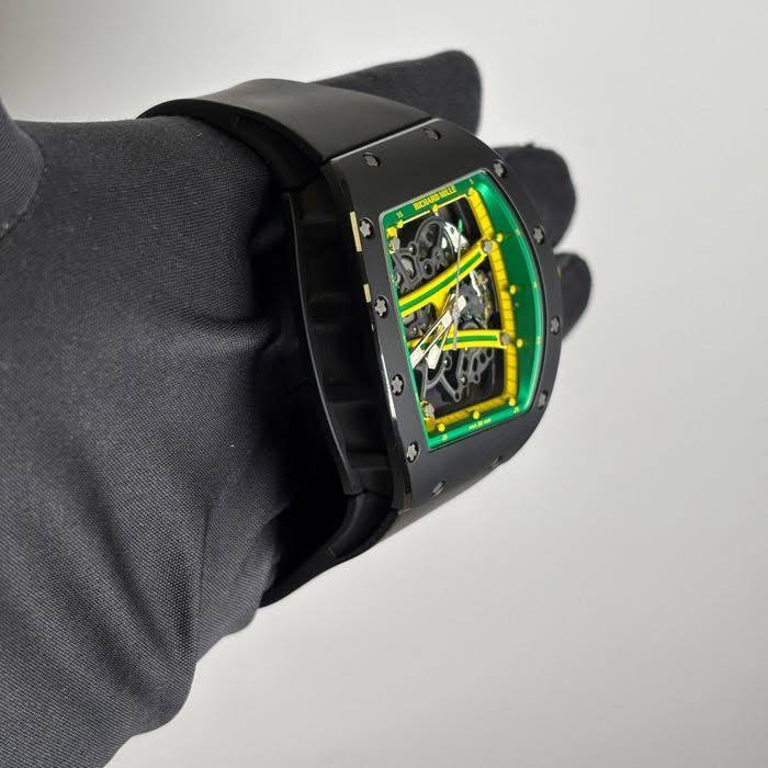 Richard Mille RM 61-01 Yohan Blake – Carbon TPT, Skeleton Dial, Limited Edition - Image 4