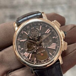 Cartier Rotonde de Cartier Annual Calendar Chronograph – Rose Gold Edition
