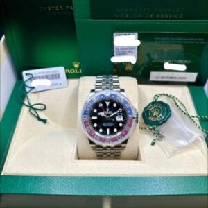 Rolex GMT-Master II 126710BLRO “Pepsi” – Stainless Steel Jubilee Bracelet