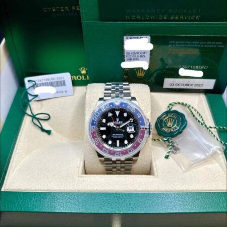 Rolex GMT-Master II 126710BLRO “Pepsi” – Stainless Steel Jubilee Bracelet