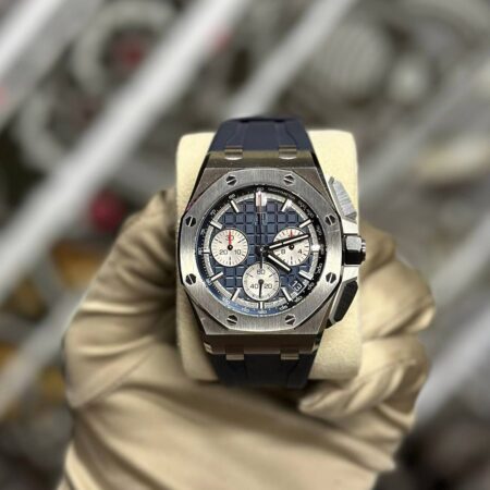Audemars Piguet Royal Oak Offshore Chronograph – Stainless Steel, Exhibition Case Back